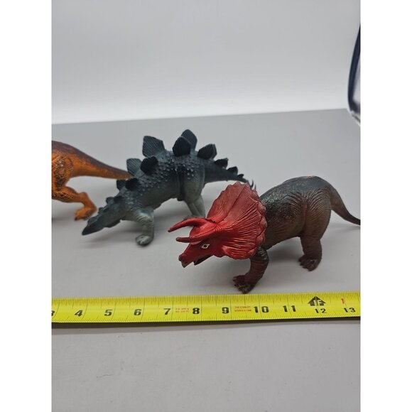 Kids Dinosaur Toy Figure Lot Animal Model Jurassic Set Of Dinosaurs - Picture 2 of 8